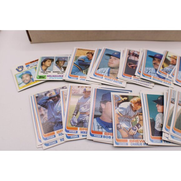 Baseball Trading Cards Topps 1982-4 Collectible Box Set Sport Team Not Counted - Picture 2 of 11